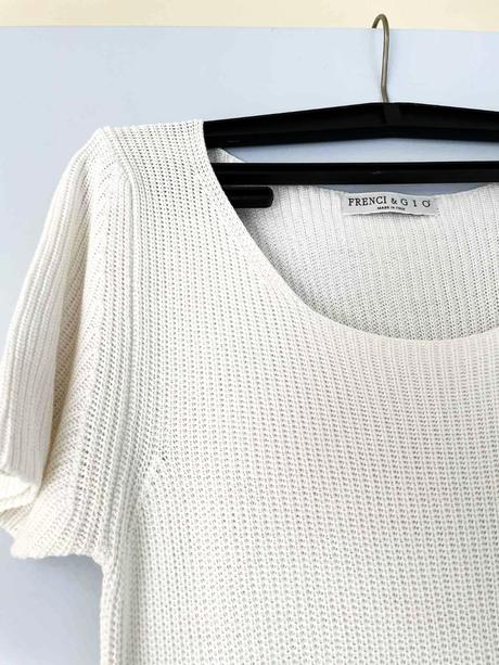 Pletený pulóvrik, l