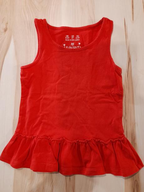 3 tričká s volánikom, f&f,98