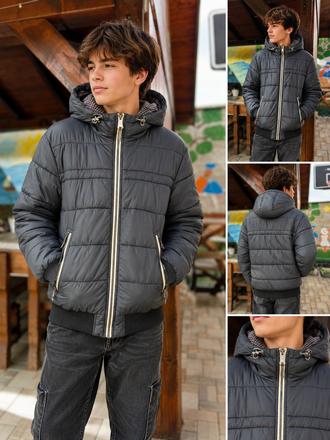Unisex zimná bunda, h&m,s