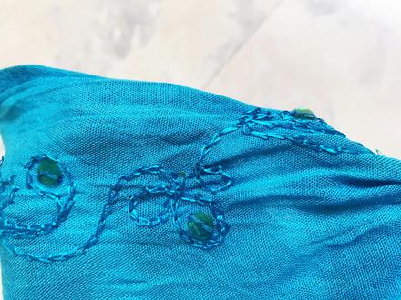 Plážová šatka do vlasov, 