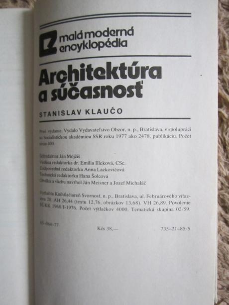 1714. architektúra a súčasnosť,