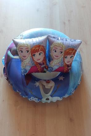 Frozen nafukovacie koleso a rukávniky 3-6r., 