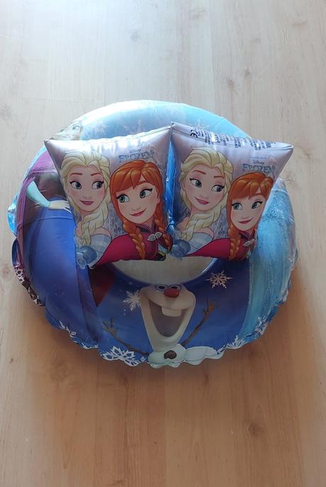 Frozen nafukovacie koleso a rukávniky 3-6r., 