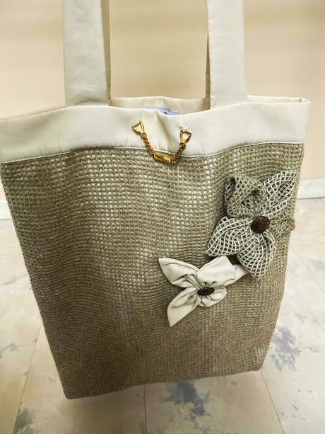 Naturálny jutový vak, 