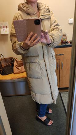 Zimná bunda perova, s