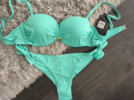 Dvojdielne push up plavky brazílky, l