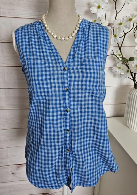 Krásna modrá blúzka, h&m,36