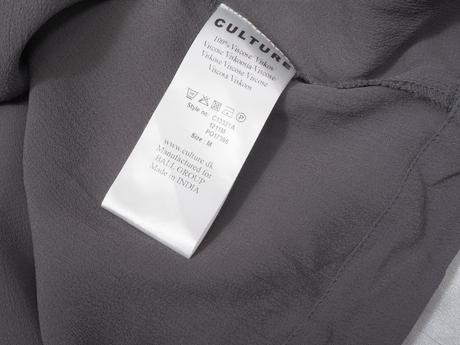 Kvalitné sivé šaty culture, m