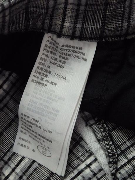 Luxusné káro nohavice s  crop topom, hollister,40