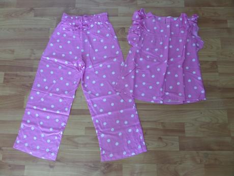 Letná bodkovaná súprava, h&m,134