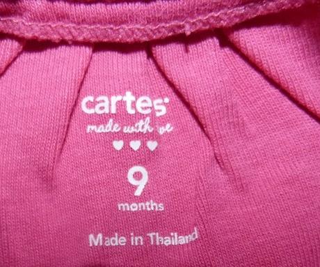 Nádherný ovocný kompletík trička a kraťasiek, carter's,80