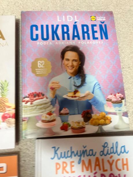 Kucharske knihy lidl + vilo habo, 