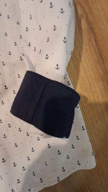 Elegantná košeľa s kotvami 158/164 2 v1, tommy hilfiger,152
