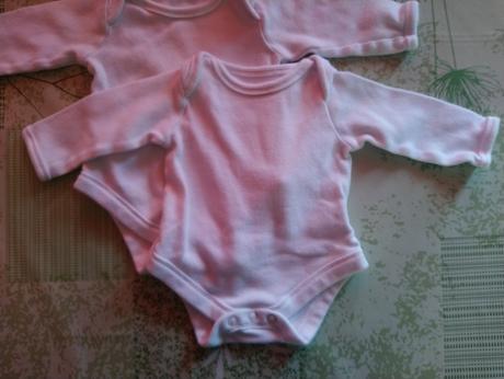 2 ks biele body, john lewis, 56 cm, john lewis baby,56
