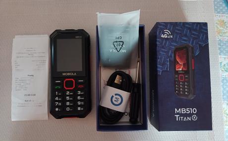 Mobil mobiola mb510 titanx čierny,