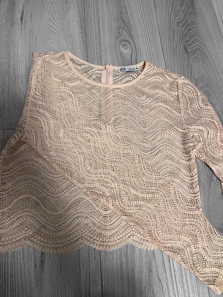 Zara top nude, zara,m