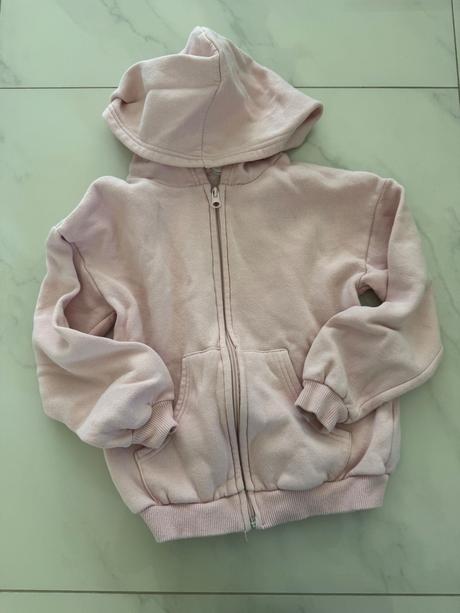 Ružová mikinka h&m, h&m,122