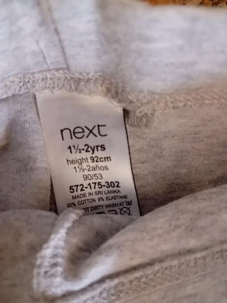 Detské legíny 4ks, f&f,80