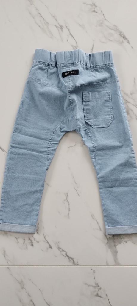 Minikid tenké elastické nohavice, 92