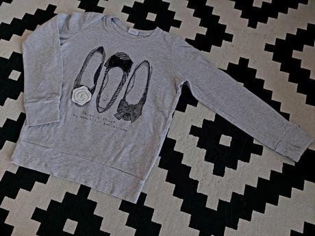 Krasna next mikinka s 3d balerinkami do 150cm, next,146