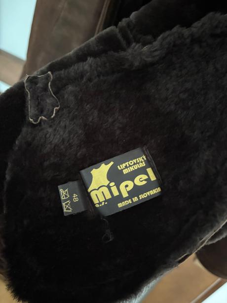 Pánsky kožuch mipel - veľ. 48, 48
