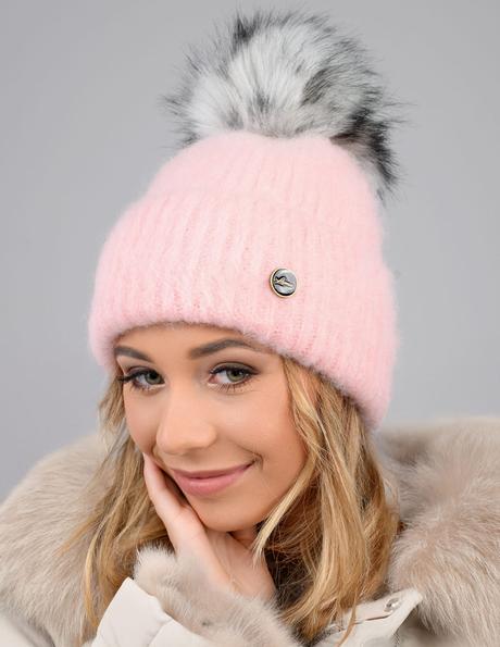 Dámska mohérová čiapka na zimu freya, 