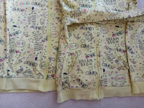 Mikiny pre dievčatá dvojičky, 134