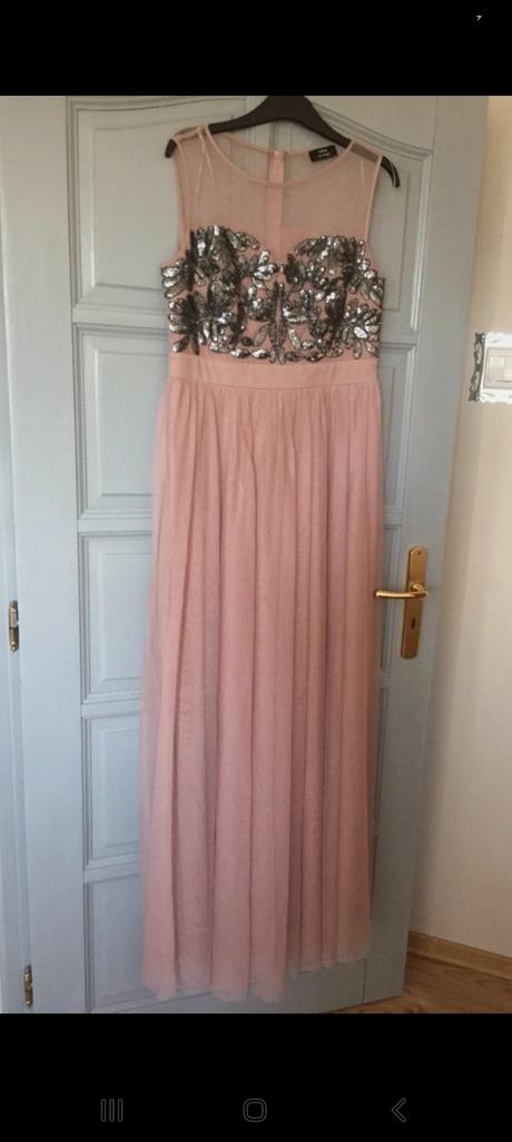 Ružové šaty, orsay,40