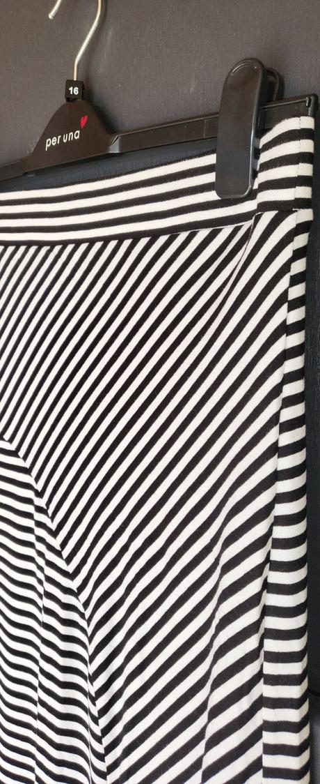 Prúžkovaná midi sukňa zn. orsay, orsay,l