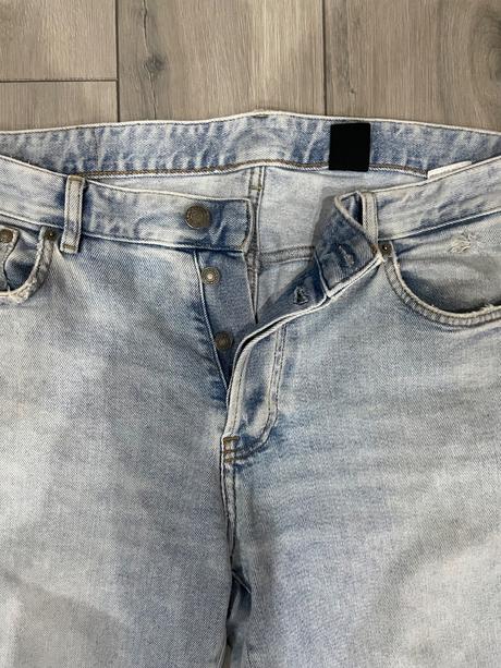 Pánske rifle slim 33, denim,34