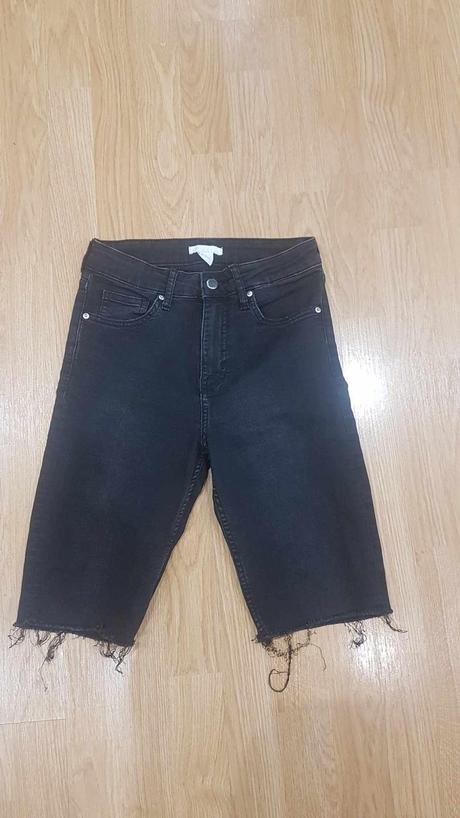 Riflové kraťasy v. 34  (xs), h&m,34