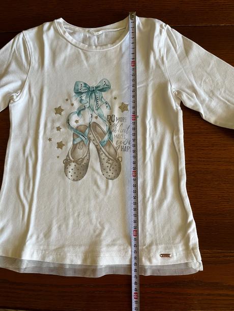 Tričko s balerínkami 122/128, mayoral,122