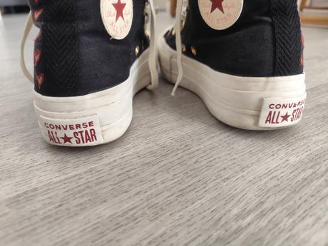 Tenistky na platforme, converse,35
