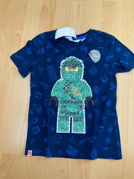 Nova mikina, teplaky a tricko hm s visackami, 122