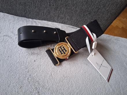 Opasok tommy hilfiger originál s visačkou, tommy hilfiger