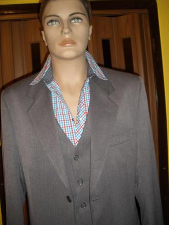 Mart-tex oblek 1x oblečený, 48