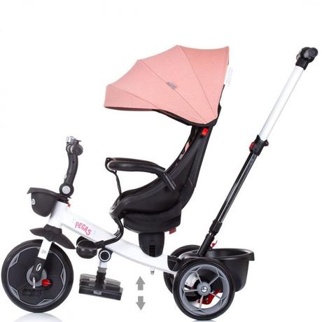 Trojkolka so strieškou blush,