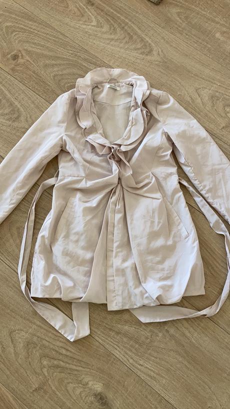 Kabát jesenný jarný, s