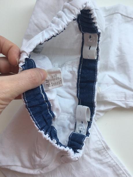 Ľanové nohavice, h&m,92