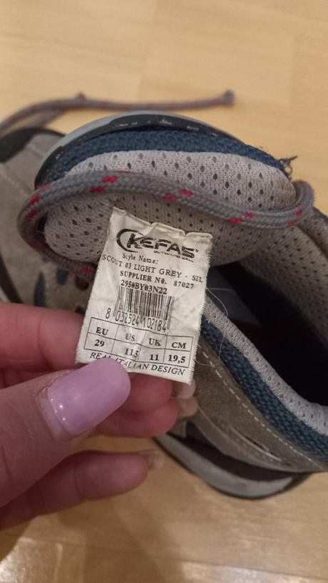 Pevné kvalitné topánky kefas, 29