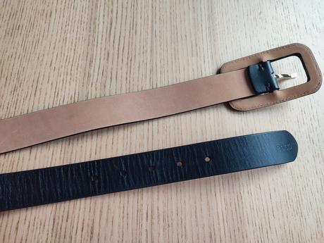 Kožený opasok ecco 80 cm, ecco