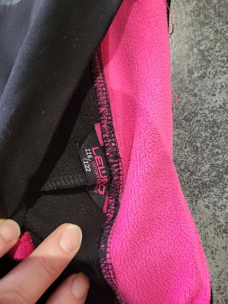 Dievčenské softchelové nohavice, lewro,116