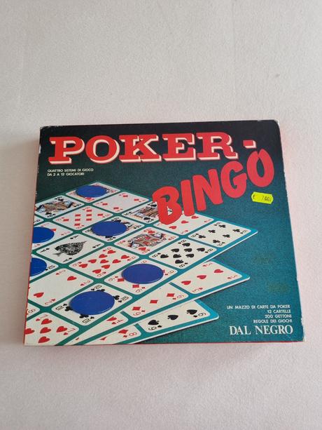 Poker a bingo spoločenská hra, 
