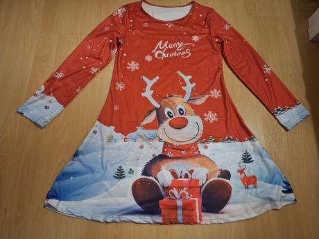 Vianočné šaty veľkosť 150 /158, 152