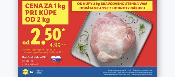 Ako funguje Lidl zľava na mäso?