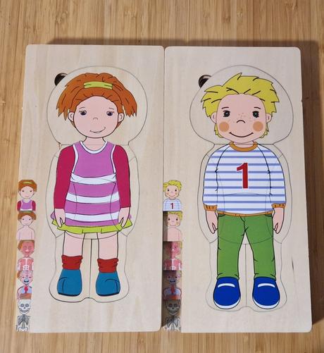 Drevene viacvrstvove puzzle playtive, 