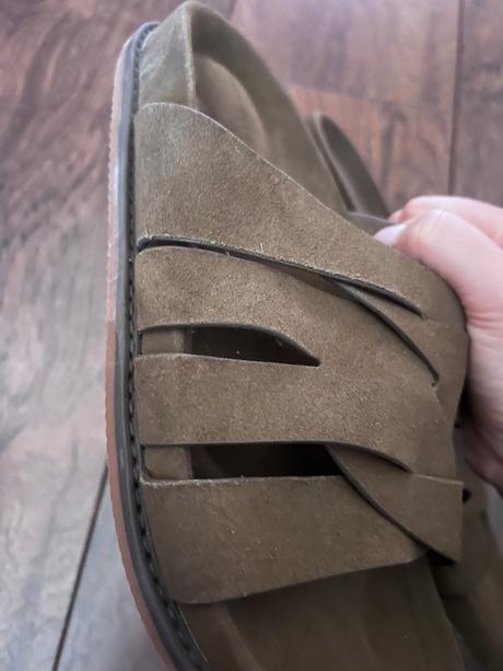 Hnedé pánske šľapky reserved 42, reserved,42