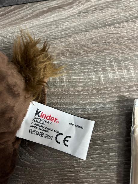 Kinder plyšovy sobik s vyhrievanym bruškom,