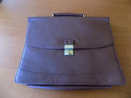 Pánska hnedá aktovka, 