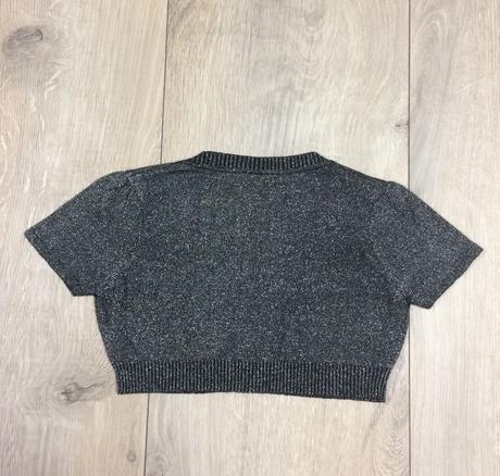 Bolerko dievčenské strieborné cherokee č.122, 6-7y, cherokee,122